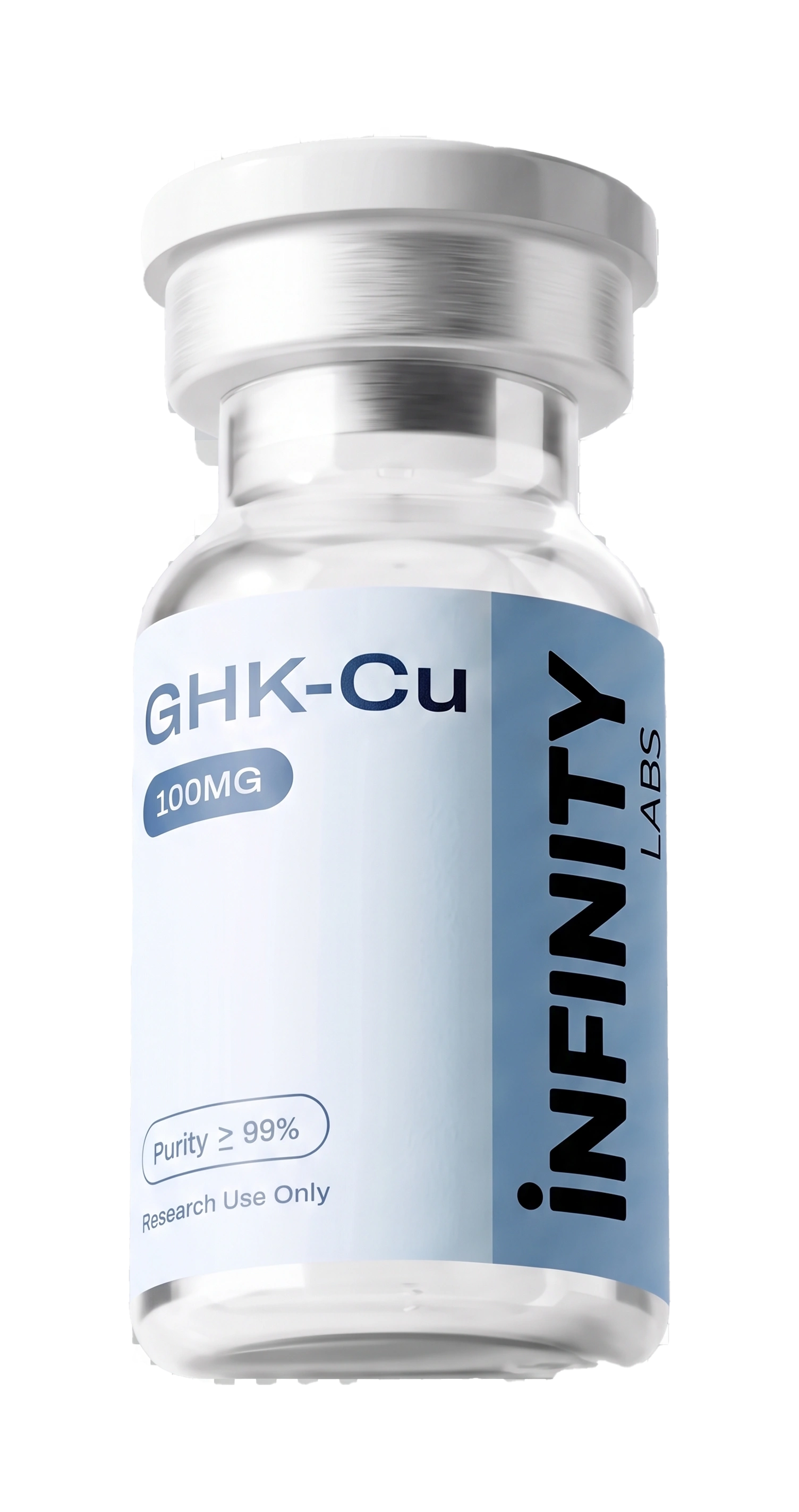 GHK-Cu Peptide vial - Research grade copper peptide